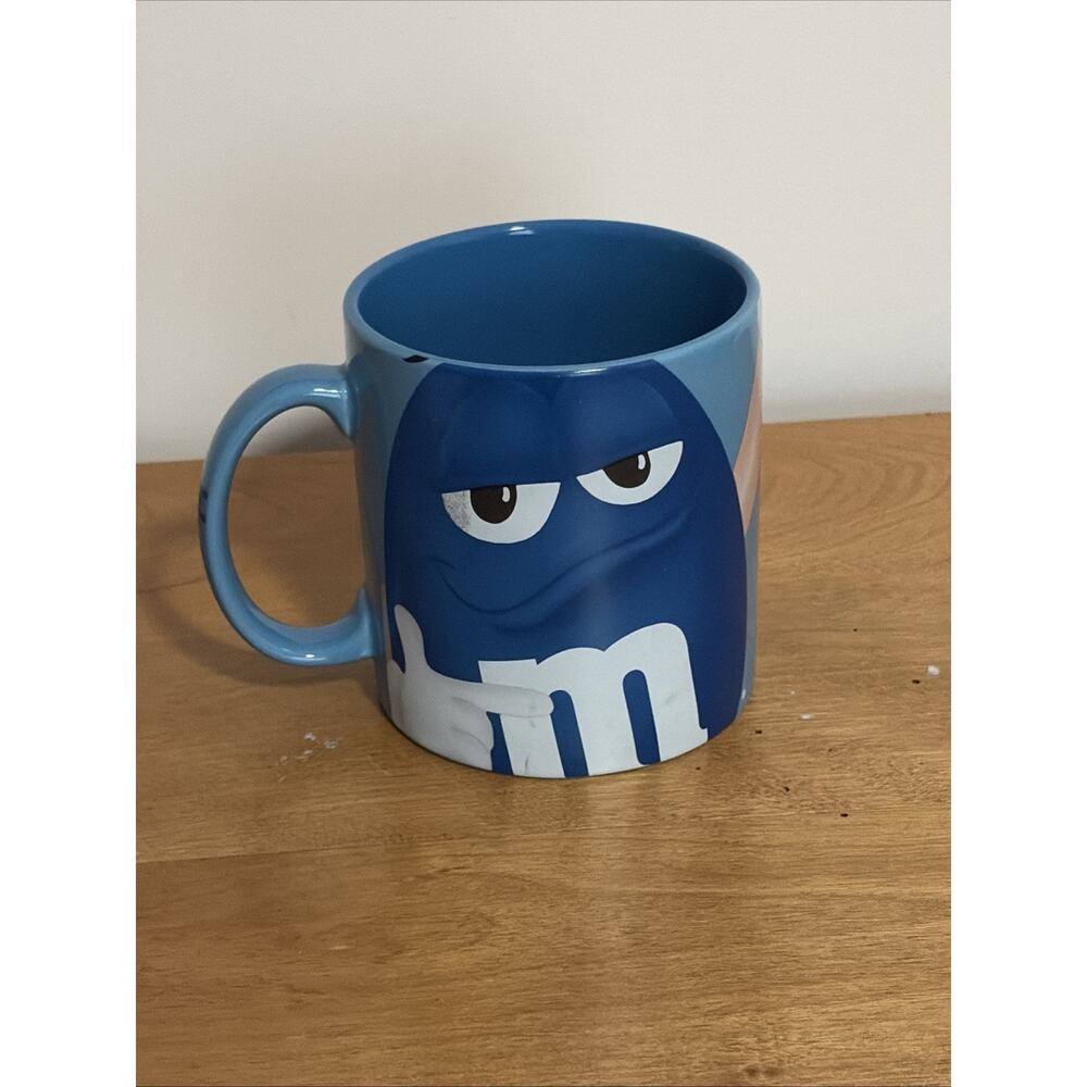 Mars Blue M & M Coffee Mug